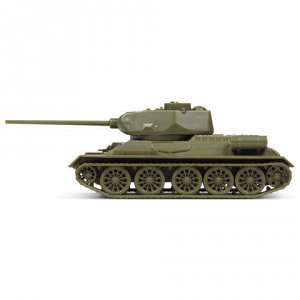 Модель для сборки ТАНК Средний советский Т-34/85, масштаб 1: