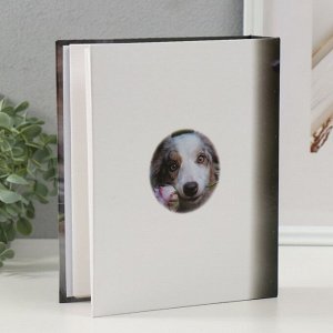 Фотоальбом на 200 фото 10х15 см "Собаки-4, с розой"