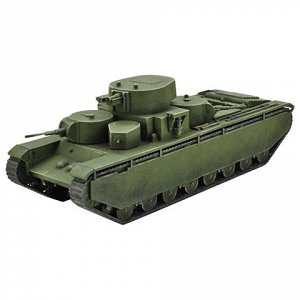 Модель для сборки ТАНК Тяжелый советский Т-35, масштаб 1:100