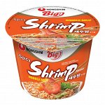 Лапша Сэутанг Рамен со вкусом креветки 115г ( Spicy SHRIMP Flavor BIGbowl)