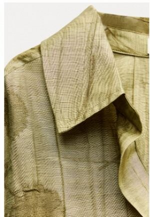 РУБАШКА OVERSIZE JACQUARD — ZW COLLECTION арт. 4786046 515, оливковый