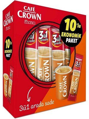 Crown Растворимый кофе 3в1 180 гр
