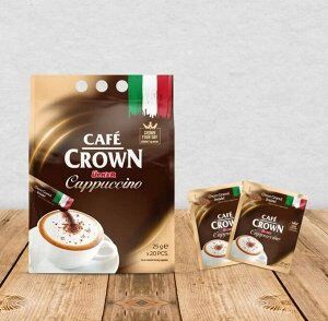 Crown Растворимый кофе Капучино 500 гр
