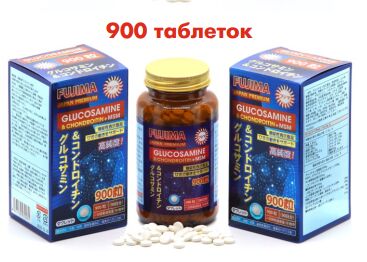 Японские Бады - Сквален, Глюкозамин, Омега3