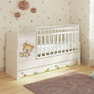 Кроватки для новорожденных, мебель в детскую