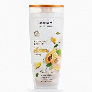Гель для душа женский, 250 мл, аромат экзотических фруктов, BONAMI