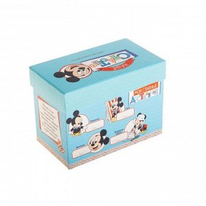 Фотоальбомы на 36 фото и памятная коробочка "Сокровища нашего малыша", Микки Маус