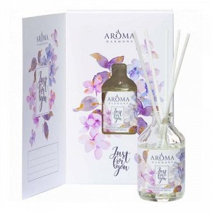 Диффузор ароматический открытка для дома Aroma Harmony Весенние цветы 50мл