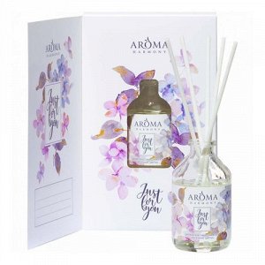 Диффузор ароматический открытка для дома Aroma Harmony Весенние цветы 50мл