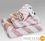 Полотенце махр пестр Фрешлук 70х130 роз Silver Pink