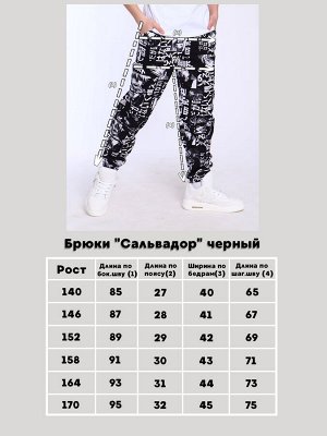 Брюки "Сальвадор" черный