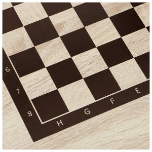 Стол туристический игровой «Шахматы», 75 x 50 х 50/62 см