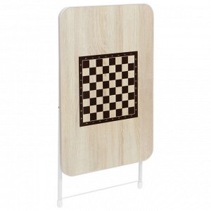 Стол туристический игровой «Шахматы», 75 x 50 х 50/62 см