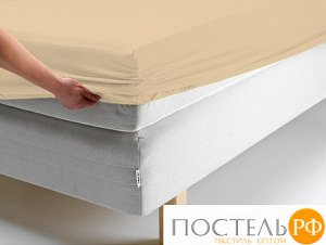 Простыня на резинке Daunte Цвет: Персиковый. Производитель: Ecotex