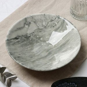 Тарелка керамическая «Стоун», 20x5.5 см, 600 мл, Dolce Ceramo