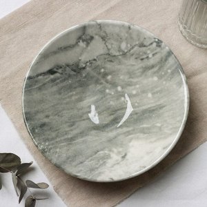 Тарелка керамическая «Стоун», 20x5.5 см, 600 мл, Dolce Ceramo