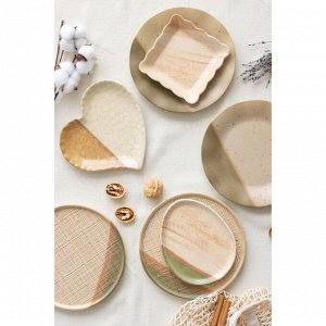 Тарелка керамическая «Самоцвет», 21.2 см, Dolce Ceramo
