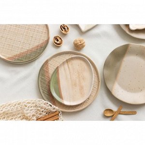 Тарелка керамическая «Самоцвет», 21.2 см, Dolce Ceramo