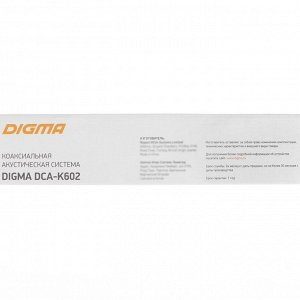 Акустическая система Digma DCA-K602, 16 см, 150 Вт, набор 2 шт