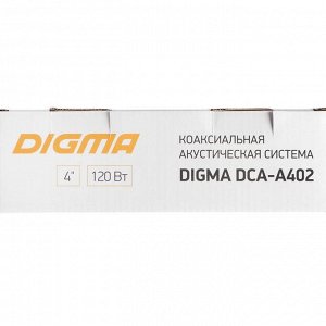 Акустическая система Digma DCA-A402, 10 см, 120 Вт, набор 2 шт