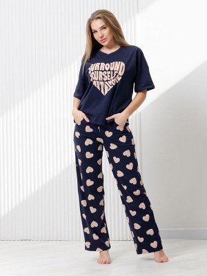 Костюм Женский Футболка + Брюки