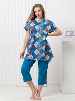 Костюм Женский Футболка + бриджи