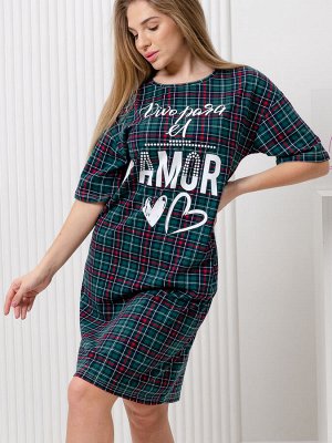 Туника Женская Зеленая клетка