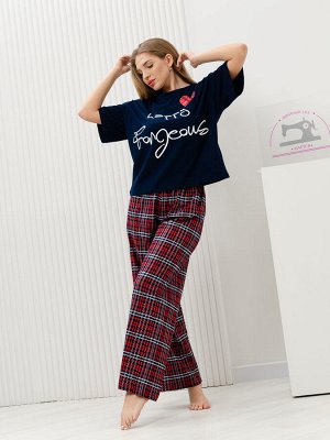 Костюм Женский Футболка + Брюки