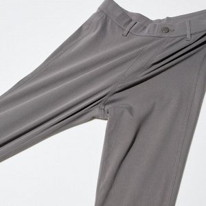 UNIQLO - ультраэластичные брюки-леггинсы (длина 68-70 см) - 05 GRAY