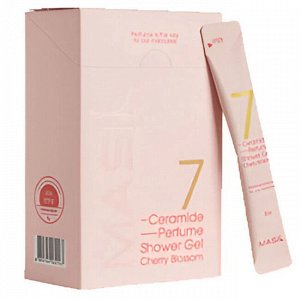 Гель для душа с ароматом цветов вишни Masil 7 Ceramide Perfume Shower Gel Cherry Blossom, 8мл