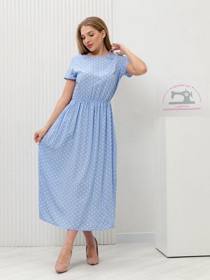 Платье горошек