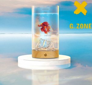 Настольный аквариум для рыб Momoyo Mini с подсветкой