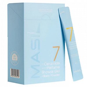 Гель для душа с ароматом детской пудры Masil 7 Ceramide Perfume Shower Gel Baby Powder, 8мл