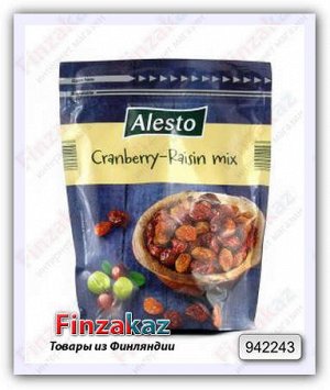 Клюква и изюм Alesto Cranberry & Raisin Mix 200 гр