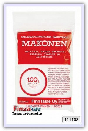 Сахарозаменитель Finntaste Makonen 100 г