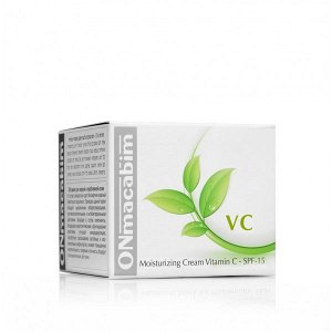 VC- Увлажняющий крем с витамином C, SPF-15, 50 мл, ONmacabim
