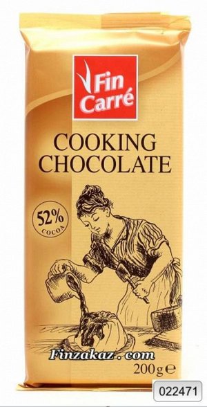 Шоколад Fin Carre (чёрный) 200 гр