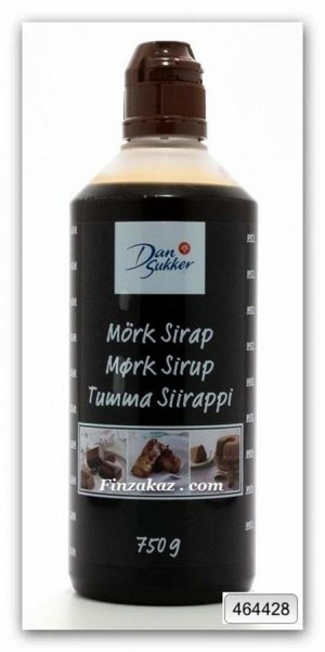 Сахарный сироп ( тёмный ) Dan Sukker 750 мл