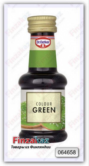 Пищевой краситель Dr. Oetker (зеленый) 30 мл