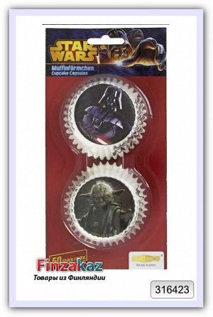 Бумажные формочки для кексов Star Wars 50 шт