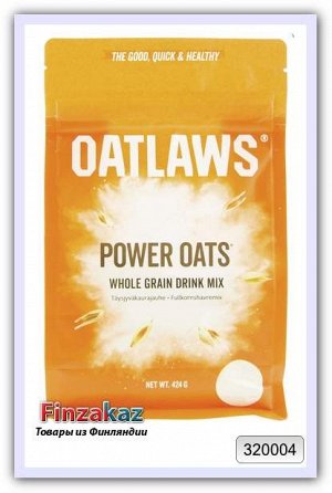Цельно-зерновая овсяная смесь Oatlaws 424 г