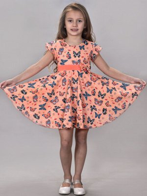 Платье детское персиковый рай/новый