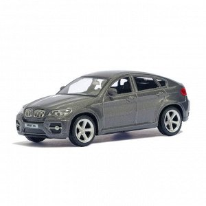 Машина металлическая "BMW X6", масштаб 1:43, МИКС