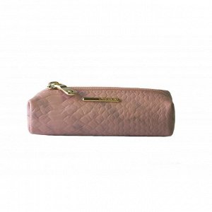 Ключница Ключница на молнии большая 
Материал: 100% кожа
Подкладка: Кожа и ткань
Размер: 140мм х 50мм х 45мм
Цвет: Розовый