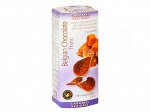 Шоколадные чипсы Belgian Chocolate Thins Caramel Sea Salt 80г Бельгия