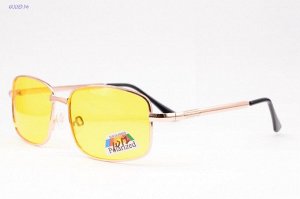 Очки антифары Polarized (металл) 1017 зол.