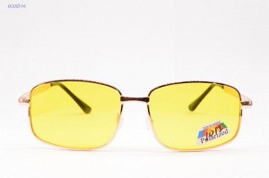 Очки антифары Polarized (металл) 1017 зол.