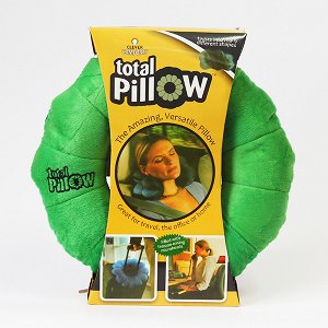 Подушка-трансформер для путешествий Total Pillow (Тотал Пиллоу) Зеленая