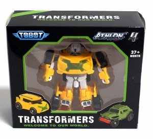 Робот-трансформер Tobot Yellow Car 4 серия
