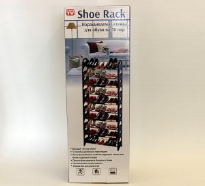 Стойка Для Обуви Stackable Shoe Rack, 10 полок + чехол для стойки